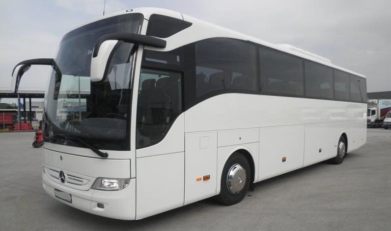 Geneva: Bus operator in Meyrin in Meyrin and Switzerland